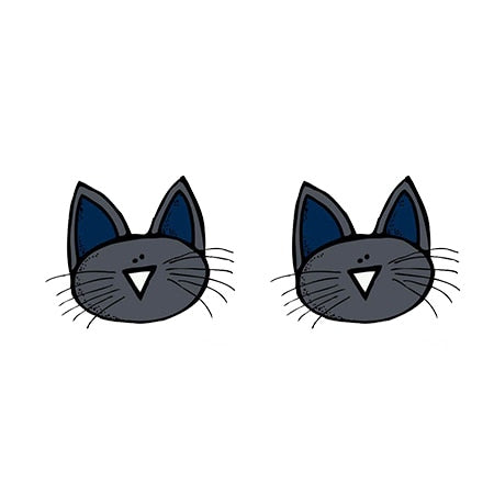 Cat Acrylic Stud Earring 29918607