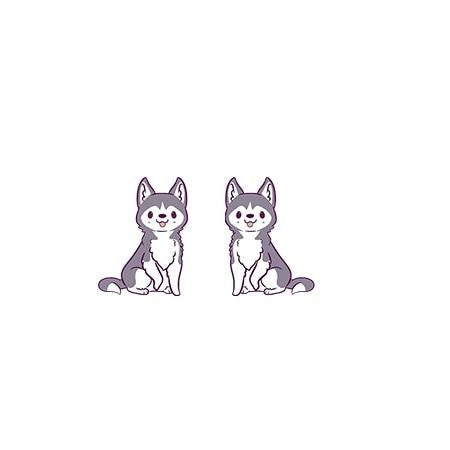Shiba Inu Acrylic Stud Earring 35646930