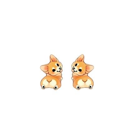 Shiba Inu Acrylic Stud Earring 35646930