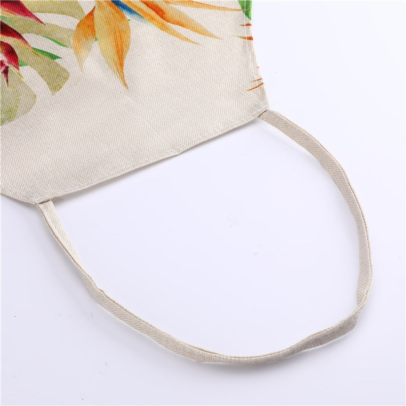 Cute Dog Cotton Linen Printed Kitchen Apron WQL0152