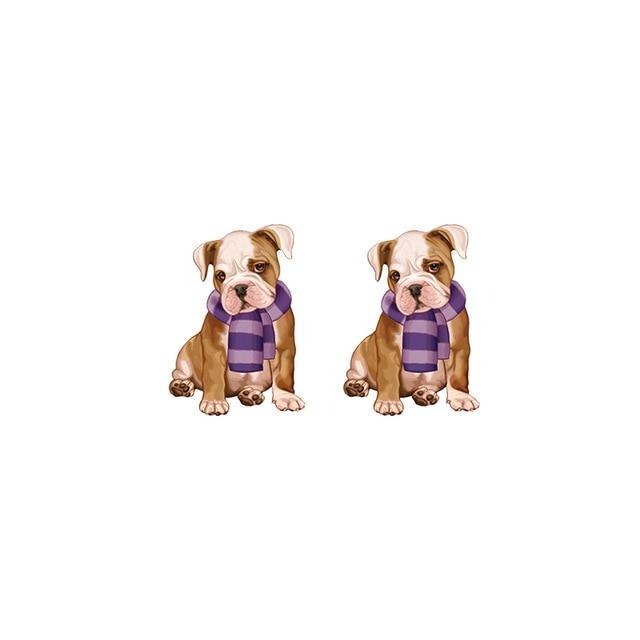 French Bulldog Acrylic Stud Earring 44922217