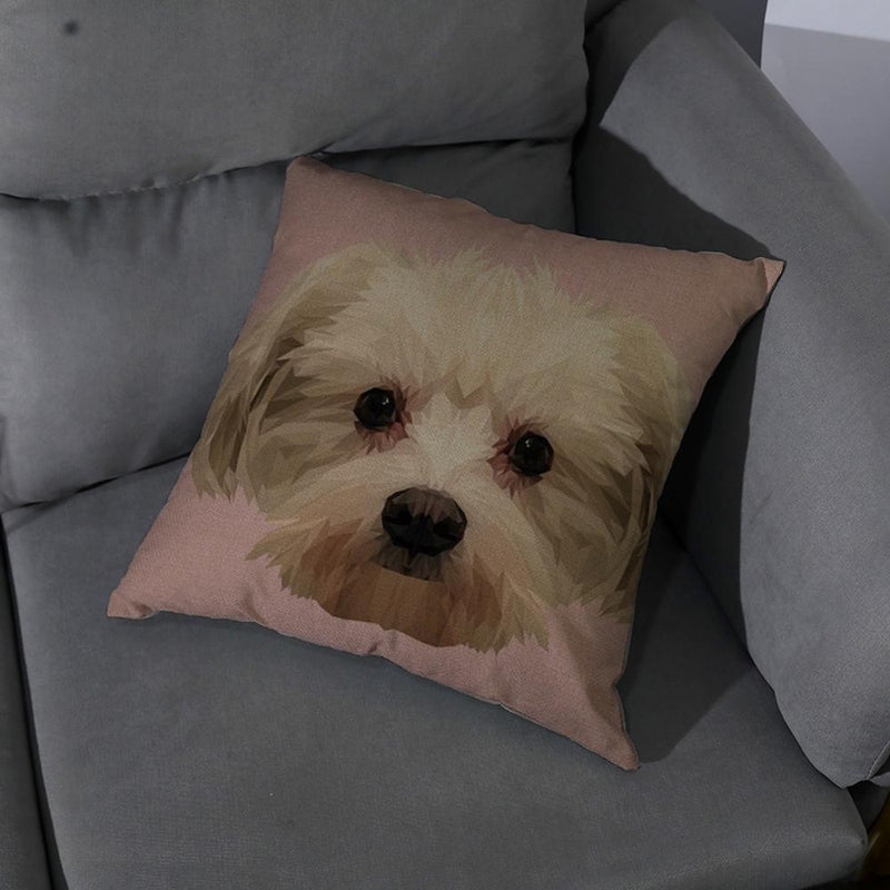 45*45 cm Modern Cute Animal Cotton Linen Pillow Case Cushion Cover