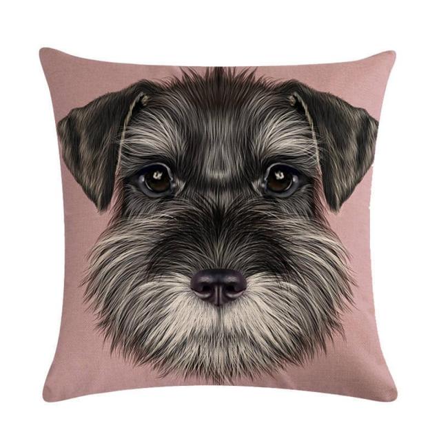 45*45 cm Modern Cute Animal Cotton Linen Pillow Case Cushion Cover