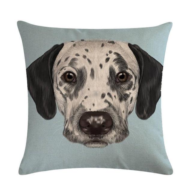 45*45 cm Modern Cute Animal Cotton Linen Pillow Case Cushion Cover