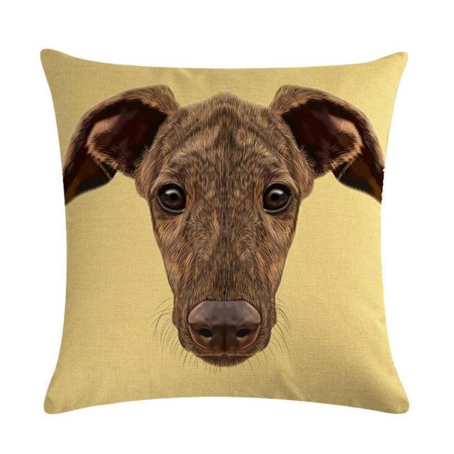 45*45 cm Modern Cute Animal Cotton Linen Pillow Case Cushion Cover