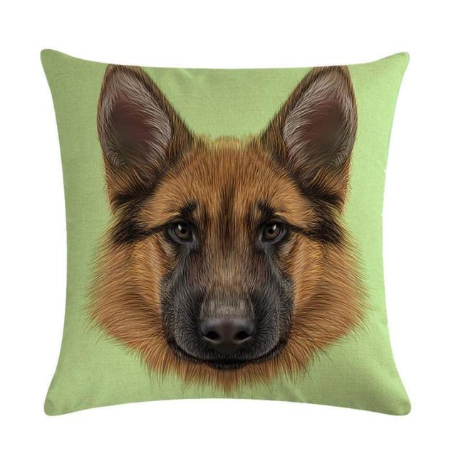 45*45 cm Modern Cute Animal Cotton Linen Pillow Case Cushion Cover