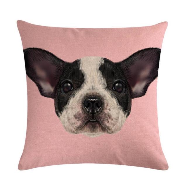45*45 cm Modern Cute Animal Cotton Linen Pillow Case Cushion Cover