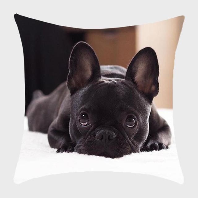 45*45 cm Cute Dog Animal Printed Pillow Case Cushion Cover