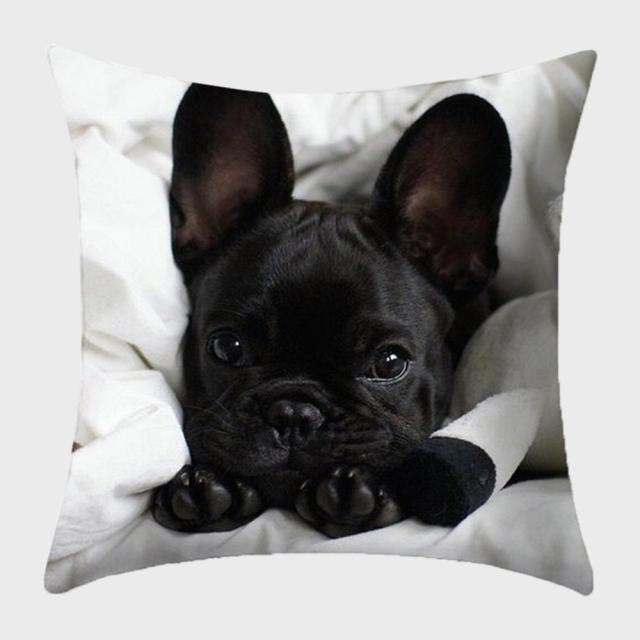 45*45 cm Cute Dog Animal Printed Pillow Case Cushion Cover