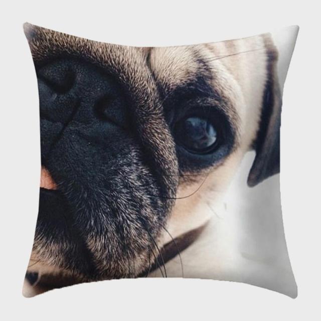 45*45 cm Cute Dog Animal Printed Pillow Case Cushion Cover