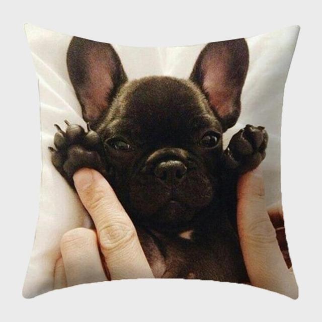 45*45 cm Cute Dog Animal Printed Pillow Case Cushion Cover