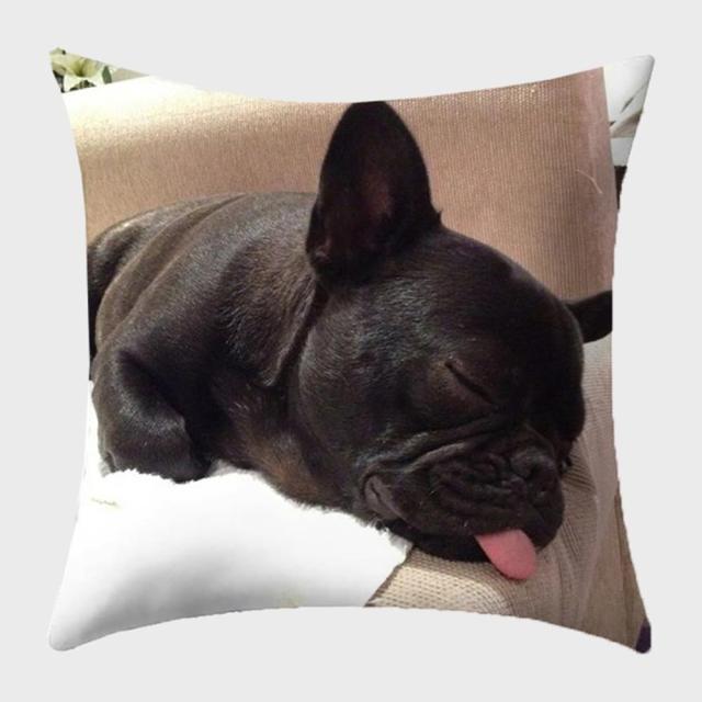 45*45 cm Cute Dog Animal Printed Pillow Case Cushion Cover