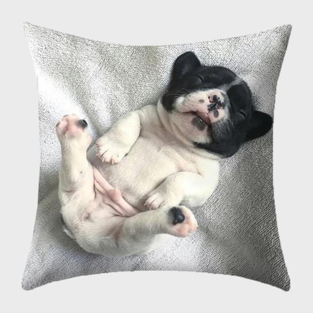 45*45 cm Cute Dog Animal Printed Pillow Case Cushion Cover
