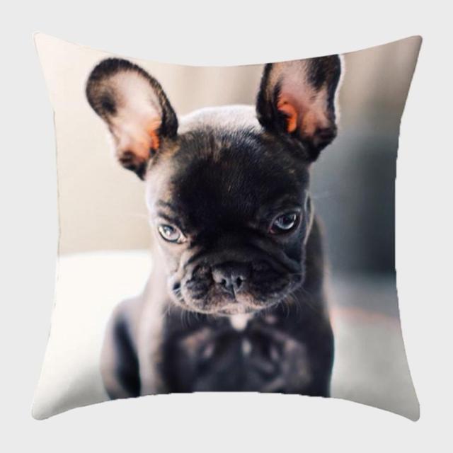 45*45 cm Cute Dog Animal Printed Pillow Case Cushion Cover
