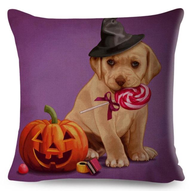45*45 cm Animal in Gift Cotton Linen Pillow Case Cushion Cover