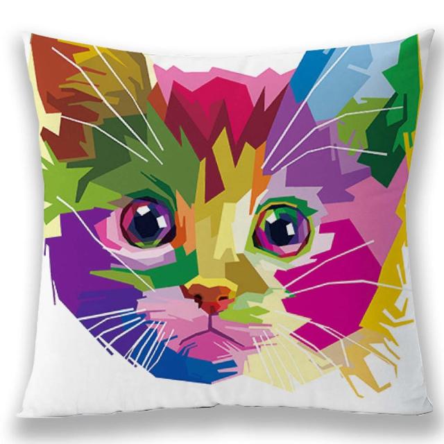 45*45 cm Multi-colour Animal Pattern Pillow Case Cushion Cover