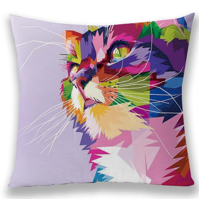 45*45 cm Multi-colour Animal Pattern Pillow Case Cushion Cover