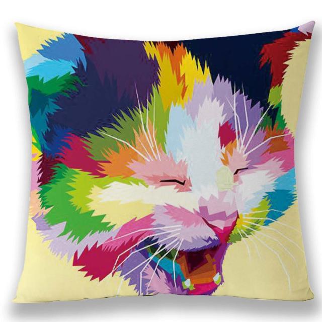 45*45 cm Multi-colour Animal Pattern Pillow Case Cushion Cover