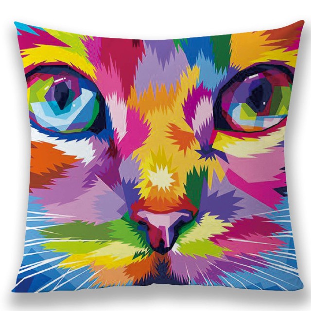 45*45 cm Multi-colour Animal Pattern Pillow Case Cushion Cover