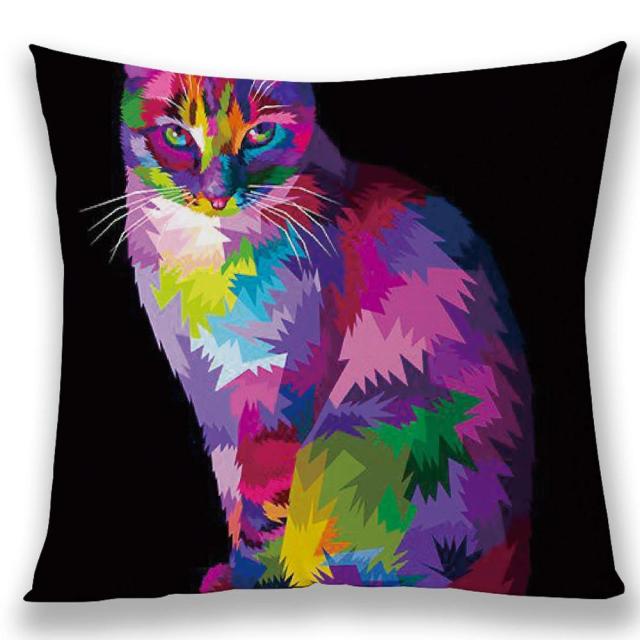 45*45 cm Multi-colour Animal Pattern Pillow Case Cushion Cover
