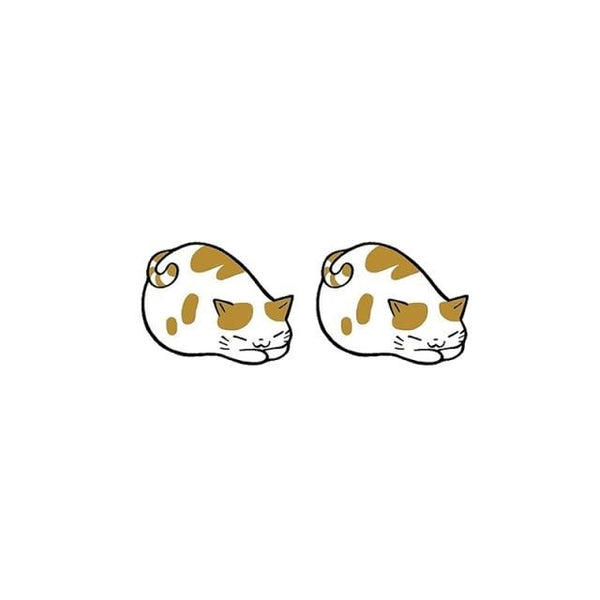 Siamese Cat Acrylic Stud Earring 45782733